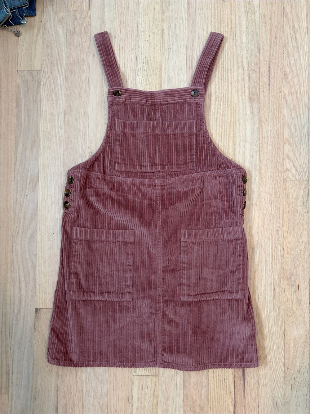 wild fable Dusty Rose Corduroy Pinafore Dress